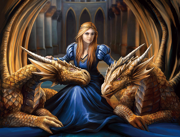 Age of Dragons Fierce Loyalty 500 piece 3D Jigsaw Puzzle - Chester Model Centre