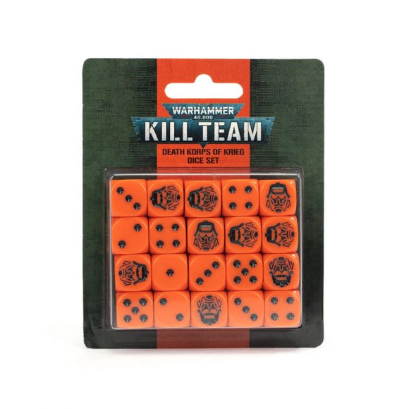 Kill Team Death Korps of Krieg Dice Set - Chester Model Centre