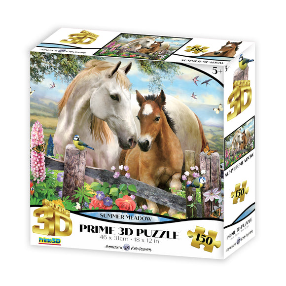 Summer Meadow 150 piece 3D Jigsaw Puzzle - Chester Model Centre