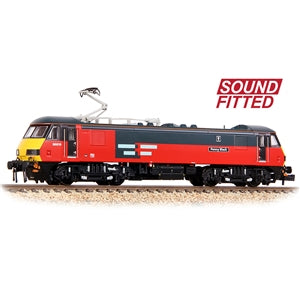 Graham Farish N Gauge 371-782SF Class 90/0 90019 'Penny Black' Rail Express Systems - DCC SOUND - Chester Model Centre