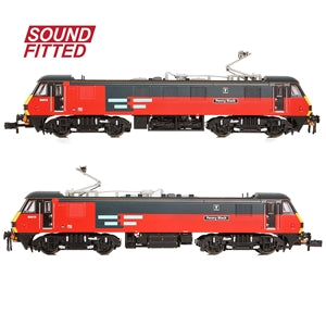 Graham Farish N Gauge 371-782SF Class 90/0 90019 'Penny Black' Rail Express Systems - DCC SOUND - Chester Model Centre