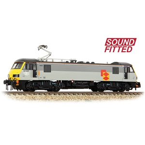 Graham Farish N Gauge 371-781SF Class 90/0 90037 BR Railfreight Distribution Sector  - DCC SOUND - Chester Model Centre