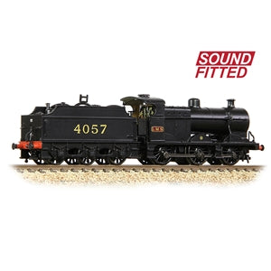 Graham Farish N Gauge 372-063SF - MR 3835 4F with Fowler Tender 4057 LMS Black (MR numerals) - DCC Sound - Chester Model Centre