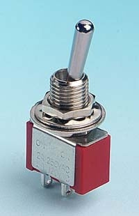 PK OF 5 DPDT CENTRE OFF SWITCH - Chester Model Centre