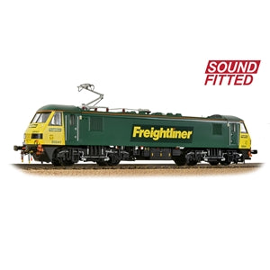 Bachmann 32-612ASF Class 90 90041 Freightliner Green -  Sound Fitted - Chester Model Centre