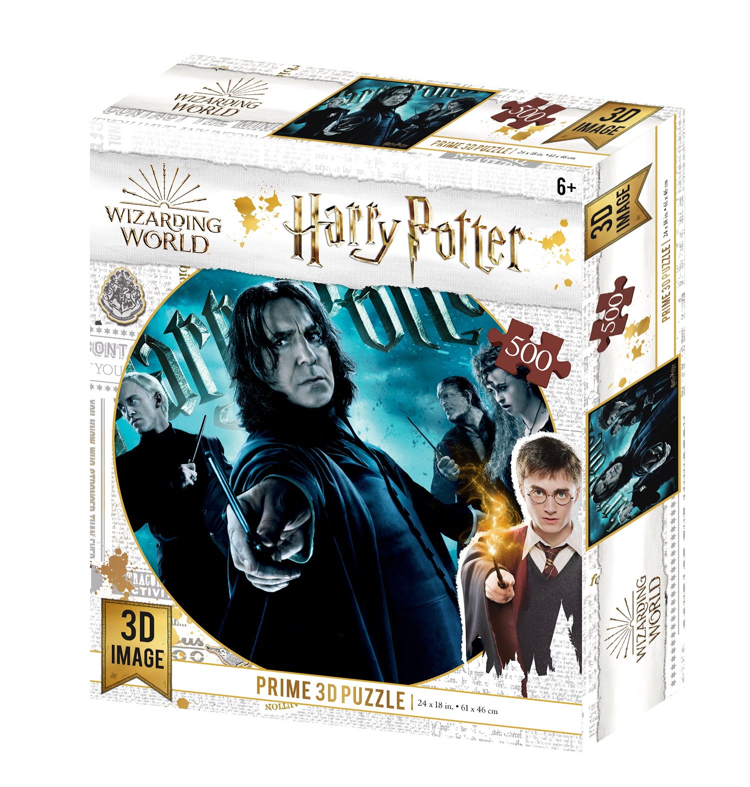 Harry Potter Slytherin Prime 3D 500 piece Jigsaw Puzzle - Chester Model Centre