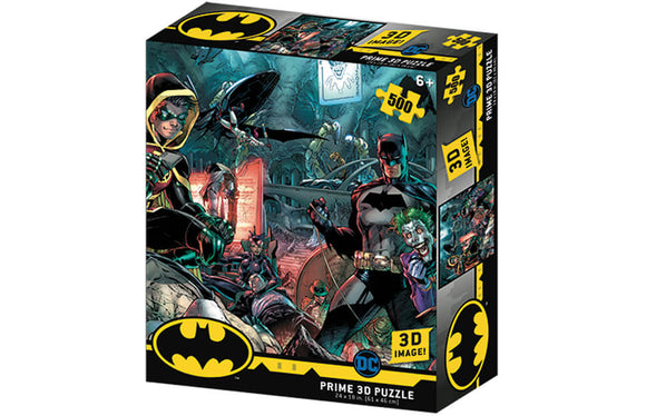 Batman and Robin 500 piece 3D Jigsaw Puzzle - Chester Model Centre