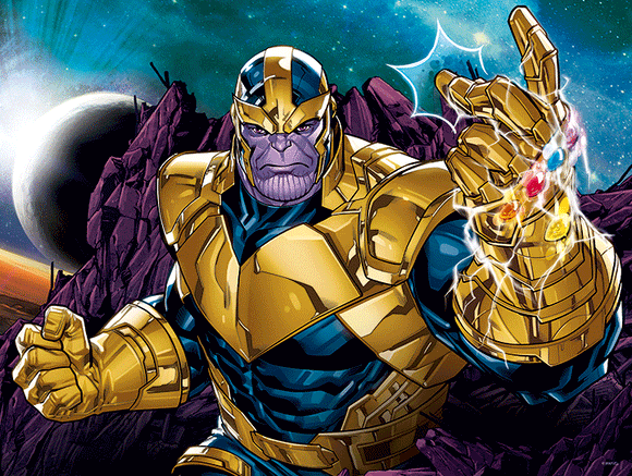 Marvel Avengers Thanos 3D 500 piece Jigsaw Puzzle - Chester Model Centre