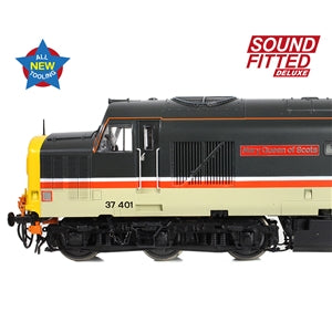 SALE - Class 37/4 Refurbished 37401 'Mary Queen of Scots' BR IC (Mainline) - Working Fans - Chester Model Centre