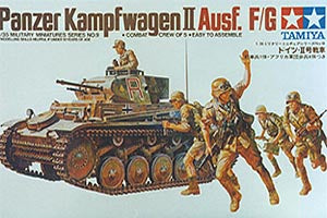 35009 German Panzerkampfwagen II - Chester Model Centre