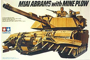 M1A1 Abrams w/Mine Plough - Chester Model Centre