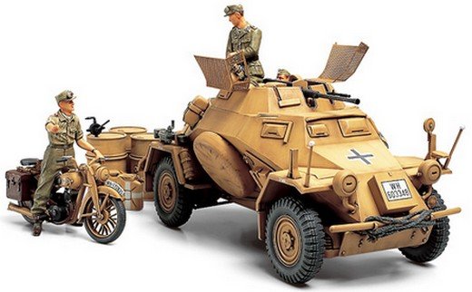 Sd.Kfz.222 Leichter Panzerspahwagen 4x4 Afrika Korps - Chester Model Centre