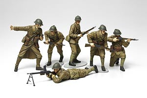 WWII French Infantry Set - Chester Model Centre