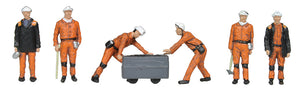 Scenecraft 36-400 OO Gauge 1960/70'S Coal Miners - Chester Model Centre