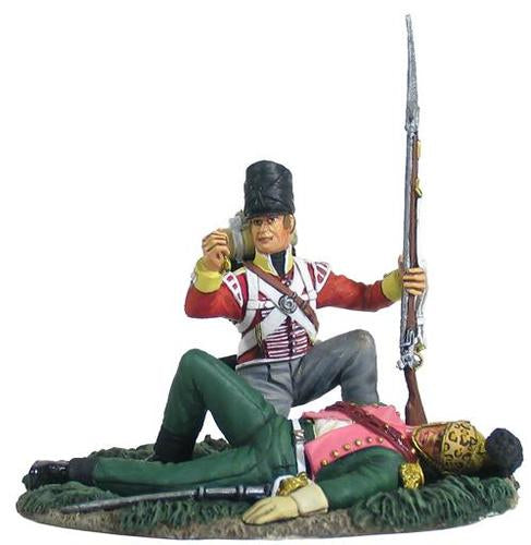 British 44th Foot Light Company Looting French Officer - Chester Model Centre