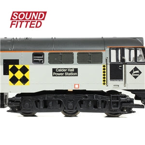 Graham Farish N Gauge 371-136RJSF Class 31/1 Refurbished 31130 'Calder Hall Power Station' BR Rf Coal Sector - DCC Sound - Chester Model Centre