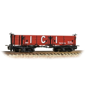 Bachmann Narrow Gauge 393-056 D Class Open Bogie Wagon - ICI Red - Chester Model Centre