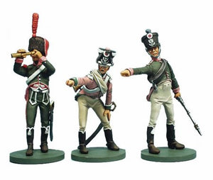 ART. 6010 French "Line Mounted Huntsmen" 1810 - 3 Figure Boxed Set - Chester Model Centre