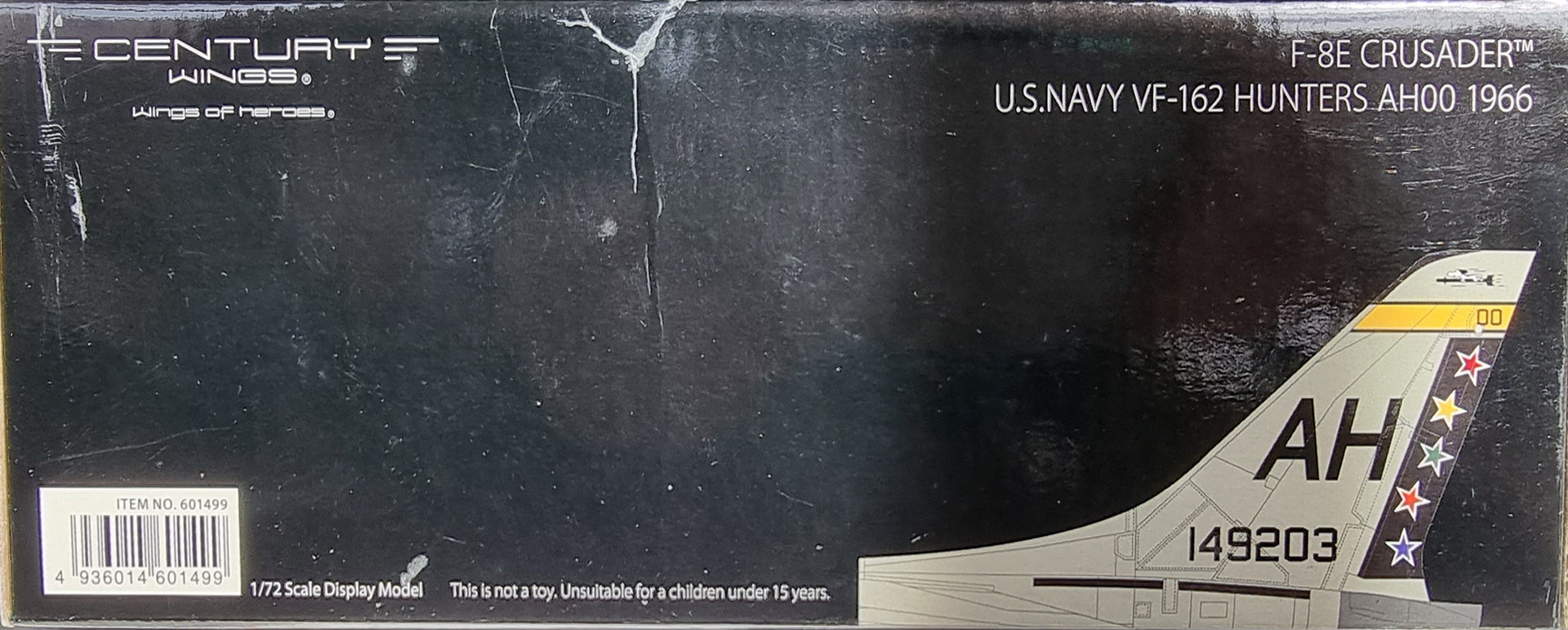 Century Wings 601499 F-8E Crusader US Navy VF-162 Hunters AHOO  