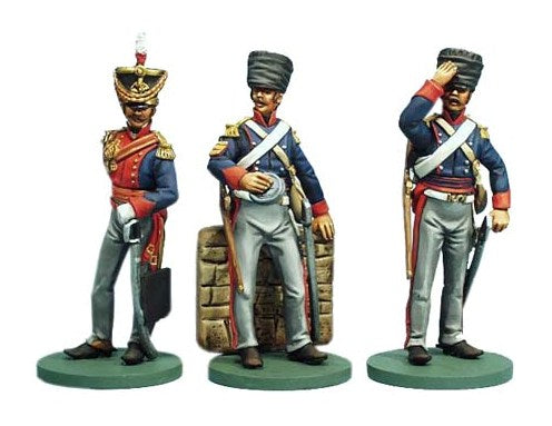 ART. 6022 British Cavalry "Kings German Legion" 1st Regt. Light Dragoons 1815 - 3 Figure Boxed Set - Chester Model Centre