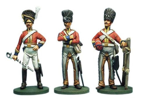 ART. 6027 British Heavy Cavalry 20th Regt. "Royal Dragoons" (Scots Grey) 1815 - 3 Figure Boxed Set - Chester Model Centre