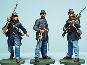 ART. 6031 Union Infantry "Potomac Army" 1st Division 1863 - 3 Figure Boxed Set - Chester Model Centre