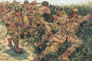 World War II US Paratroopers - Chester Model Centre