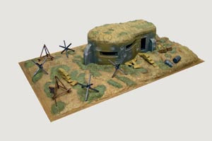 WWII Bunker and Accessories - Chester Model Centre