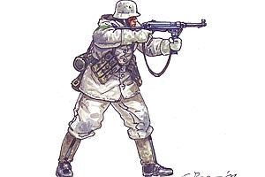 German Infantry Winter Uniform - Chester Model Centre