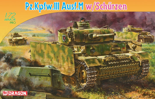Pz.Kpfw.III Ausf.M w/Schurzen - Chester Model Centre