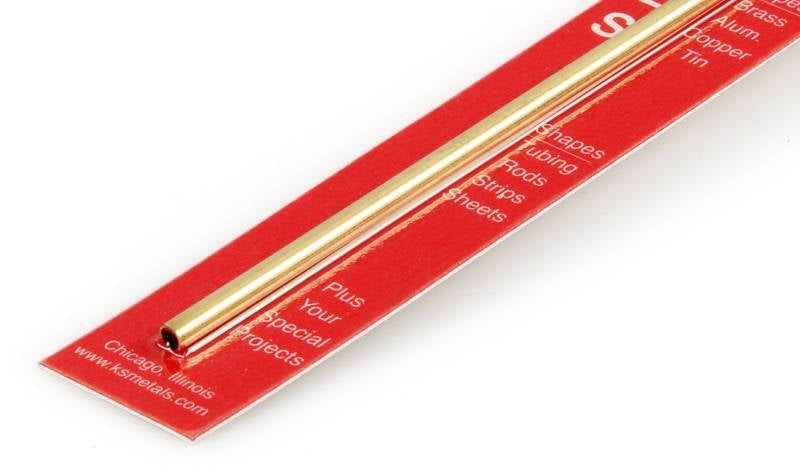 Round Brass Tube 5/32 x .014 - Chester Model Centre