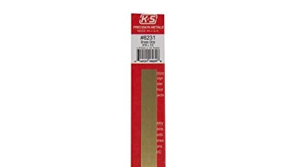Brass Strip .016 x 1/2 - Chester Model Centre