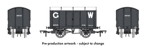 Rapido OO Gauge Wagon 908003 - Iron Mink No.69721- GWR Grey (25" Letters) - Chester Model Centre