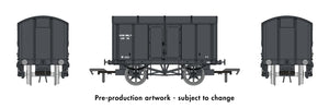 Rapido OO Gauge Wagon 908015 - Iron Mink No.W292 - BR Grey (Sand Van) - Chester Model Centre