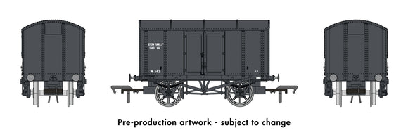 Rapido OO Gauge Wagon 908015 - Iron Mink No.W292 - BR Grey (Sand Van) - Chester Model Centre