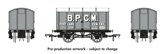 Rapido OO Gauge Wagon 908017 - Iron Mink No.168 - B.P.C.M Portland Cement - Chester Model Centre