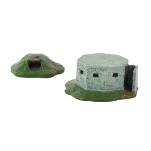 Conflix 15mm Pill Box and Dugout - Chester Model Centre