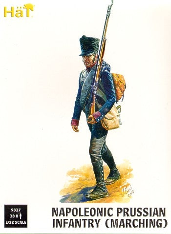 Napoleonic Prussian Infantry (Marching) - Chester Model Centre