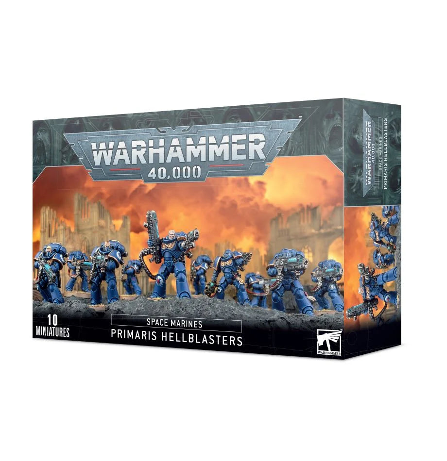 Space Marine Primaris Hellblasters - Chester Model Centre