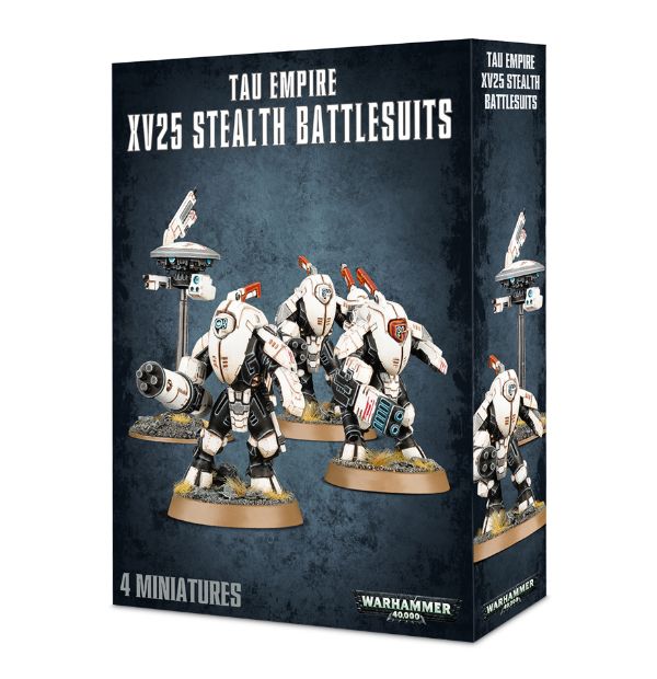 Tau Empire XV25 Stealth Battlesuits - Chester Model Centre