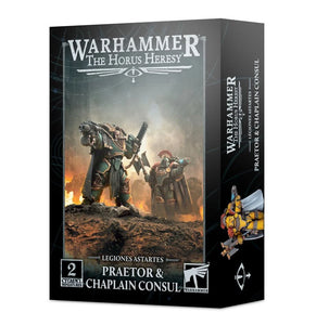 Horus Heresy Legiones Astartes Praetor & Chaplain Consul - Chester Model Centre