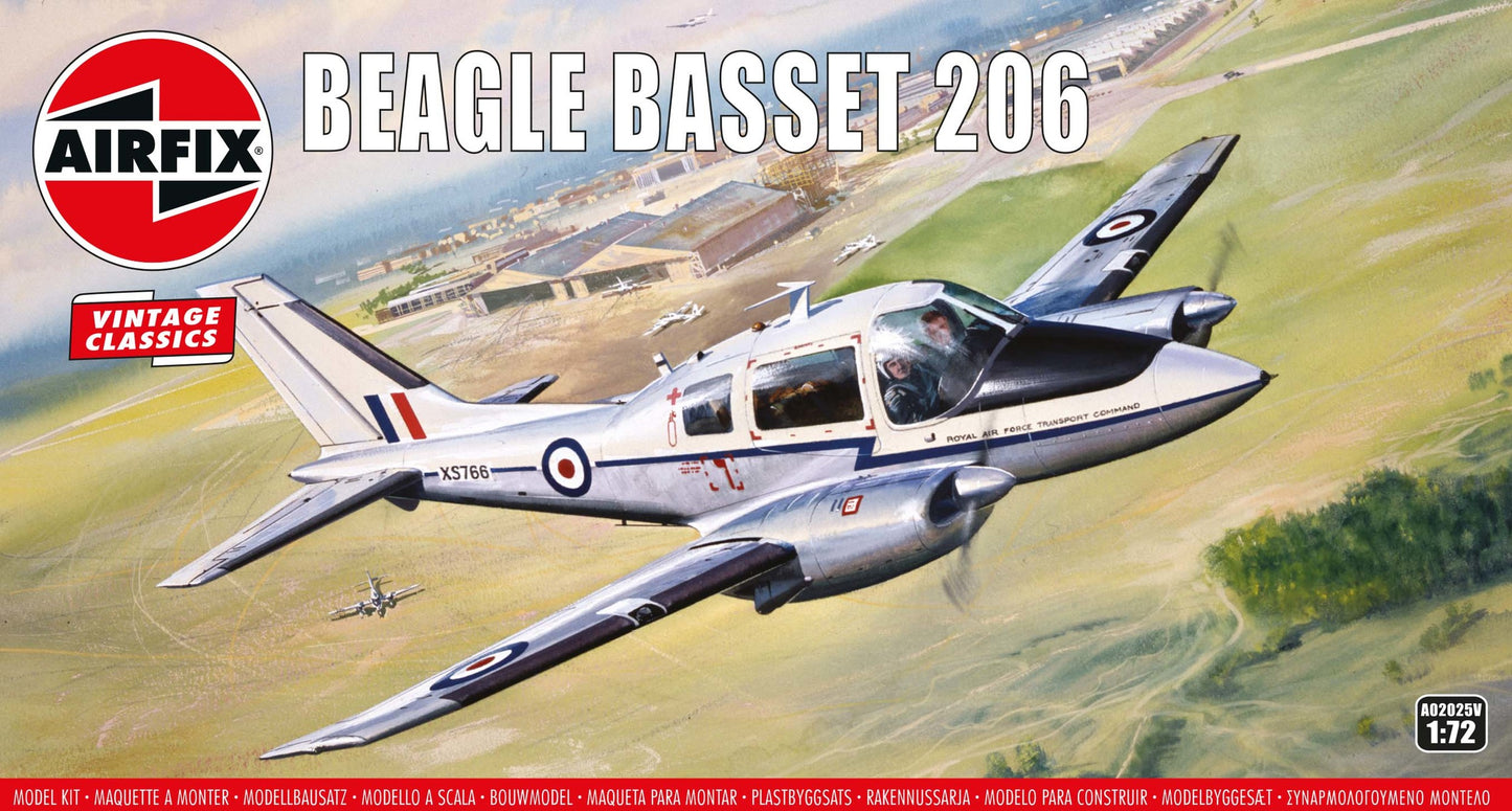 Airfix A02025V Beagle Basset 206 - 1:72 - Chester Model Centre