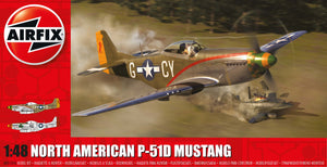Airfix 1:48 North American P-51D Mustang - Chester Model Centre