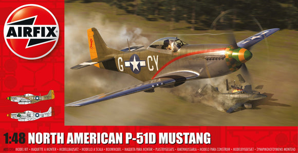 Airfix 1:48 North American P-51D Mustang - Chester Model Centre