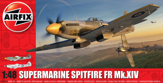 Airfix 1:48 Supermarine Spitfire Fr Mk.XIV - Chester Model Centre