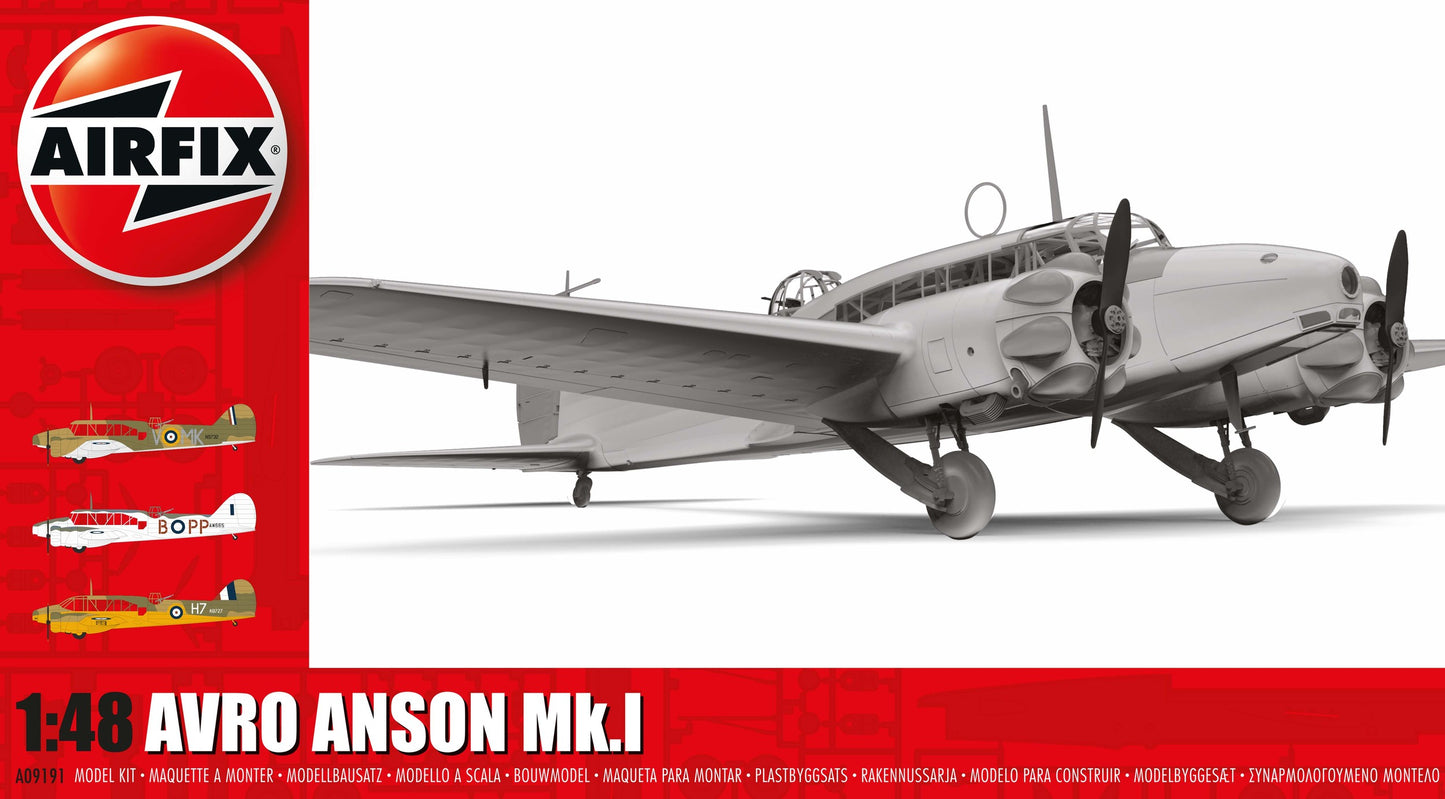 Airfix A09191 Avro Anson Mk1 - Chester Model Centre