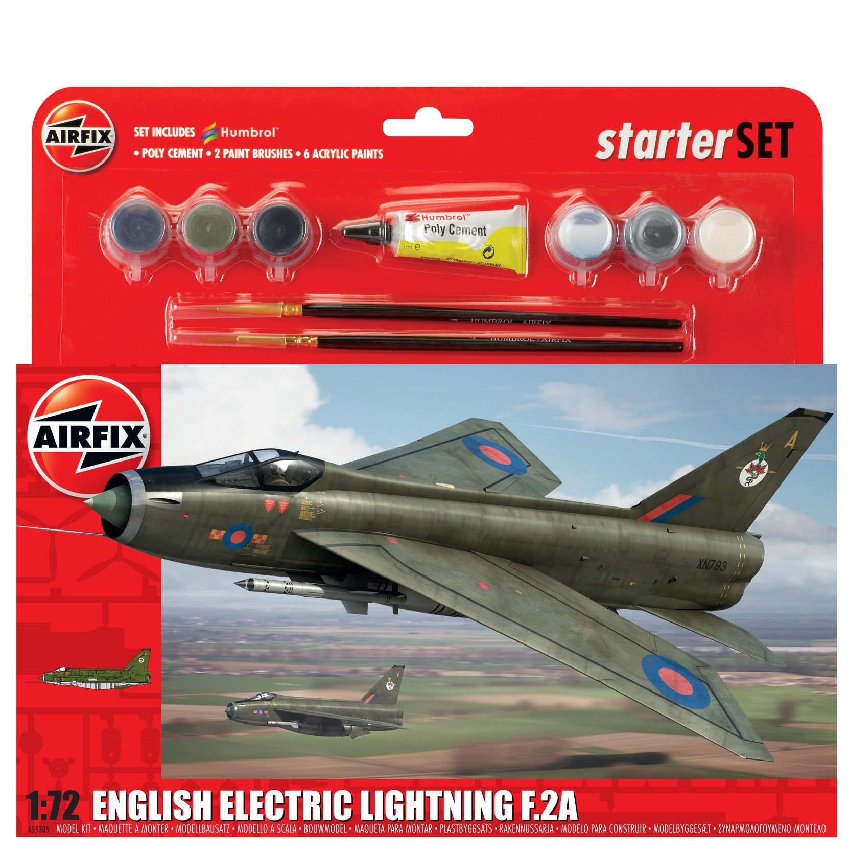 English Electric Lightning F2A Starter Set - Chester Model Centre