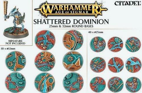 AOS: SHATTERED DOMINION: 25 & 32MM ROUND - Chester Model Centre
