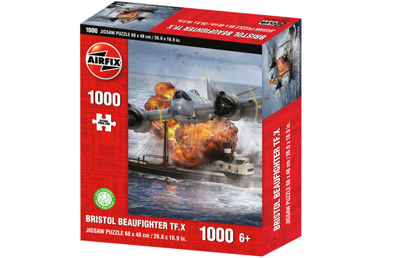 Bristol Beaufighter TF.X Airfix 1000 piece Jigsaw Puzzle - Chester Model Centre