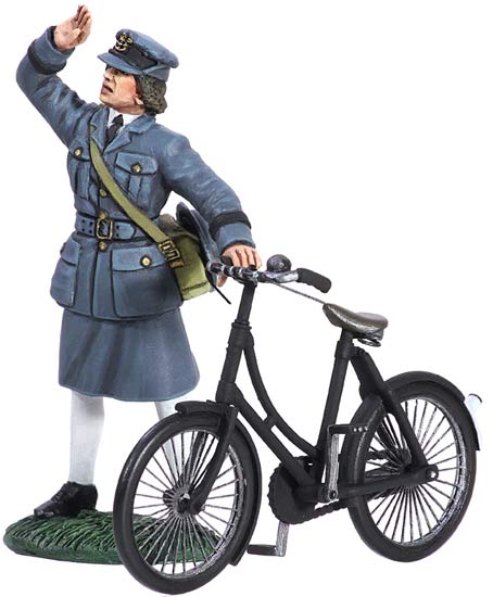 RAF Commemorative Set - WAAF with Bicycle, 1943 - Chester Model Centre